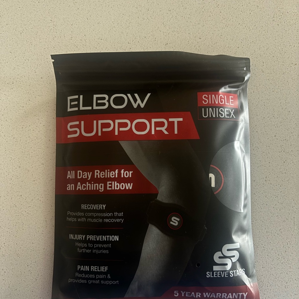 Black Elbow Support Sleeve